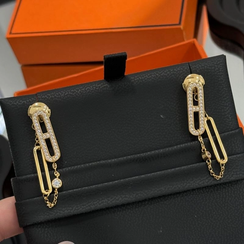 Hermes Earrings Bold 247466