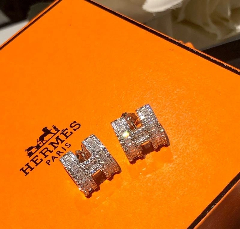 Hermes Earrings Flexible 247334