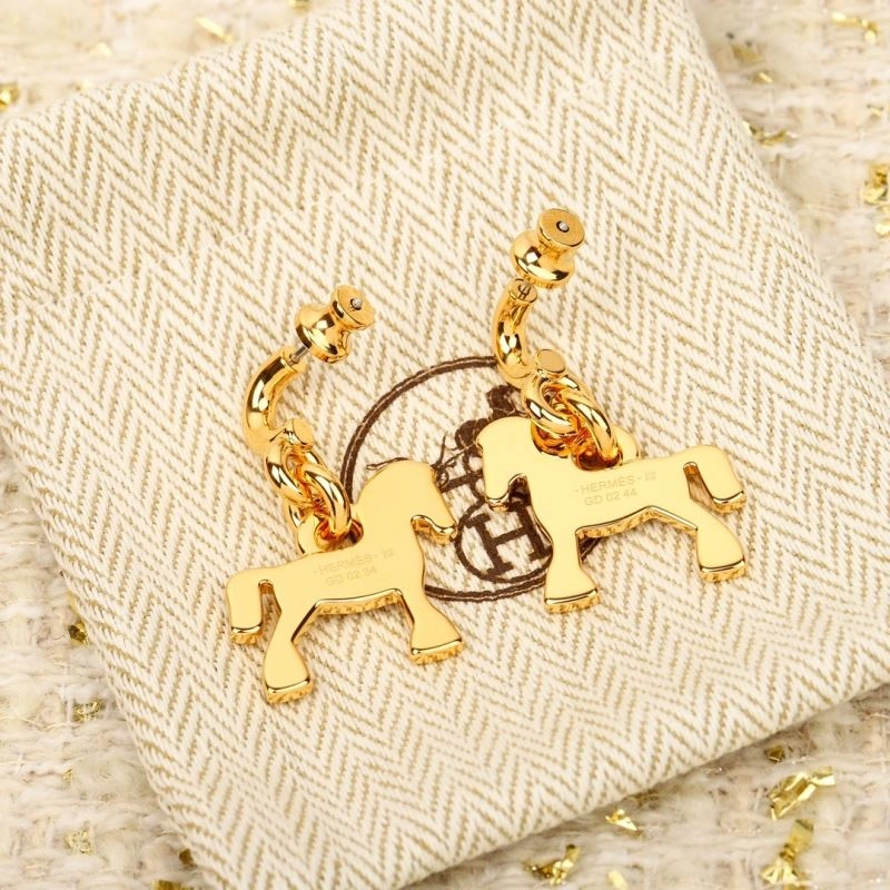 Hermes Earrings Neat 247333