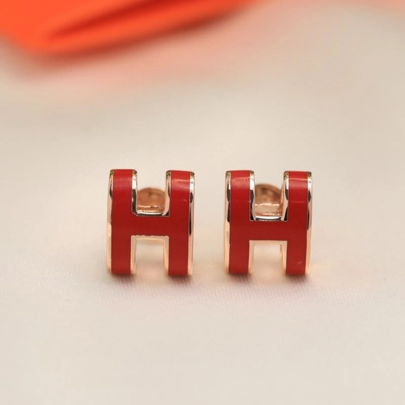 Compact Hermes Earrings 247231