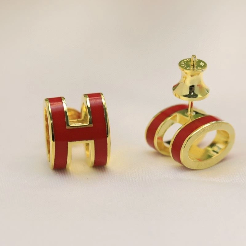 Compact Hermes Earrings 247231