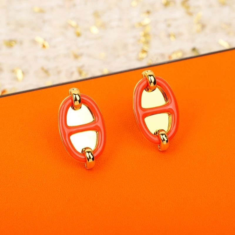 Vibrant Hermes Earrings 247212