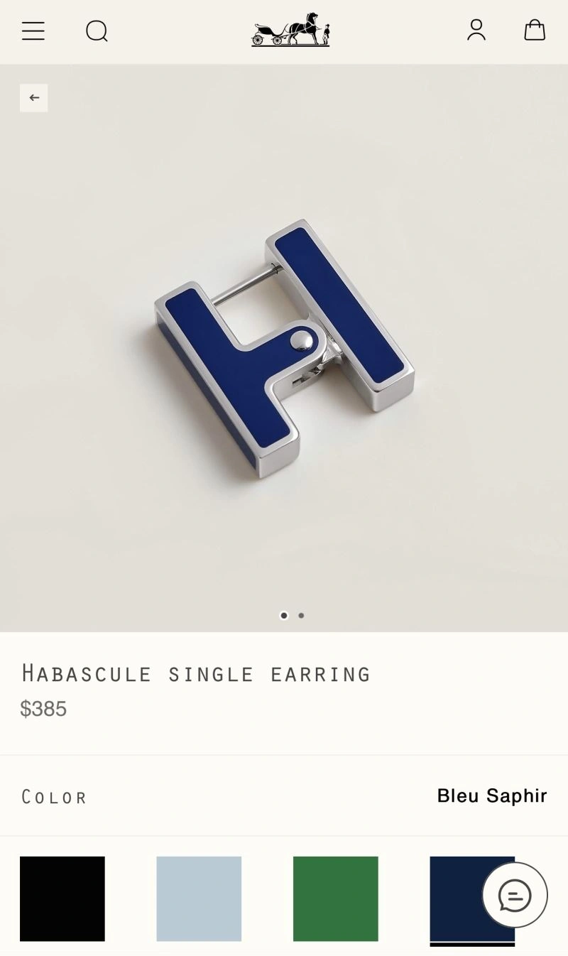 Hermes Earrings Durable 247209