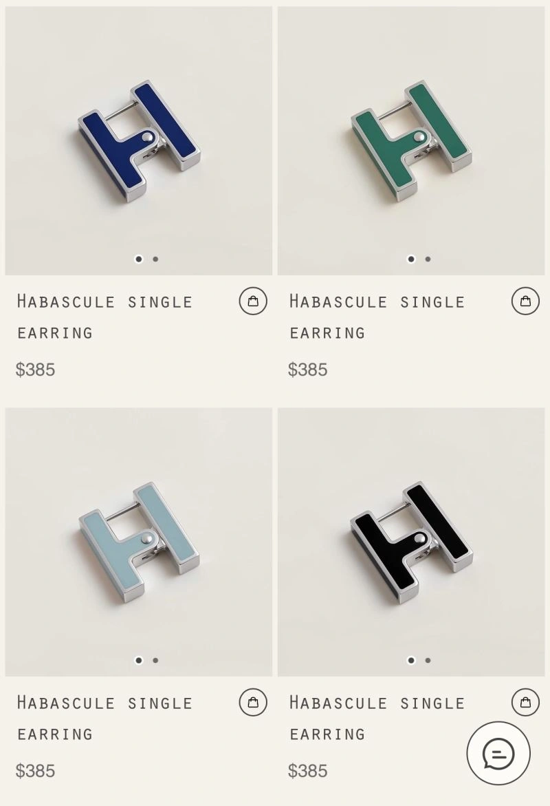Youthful Hermes Earrings 247210