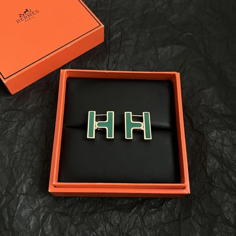 Refined Hermes Earrings 247206