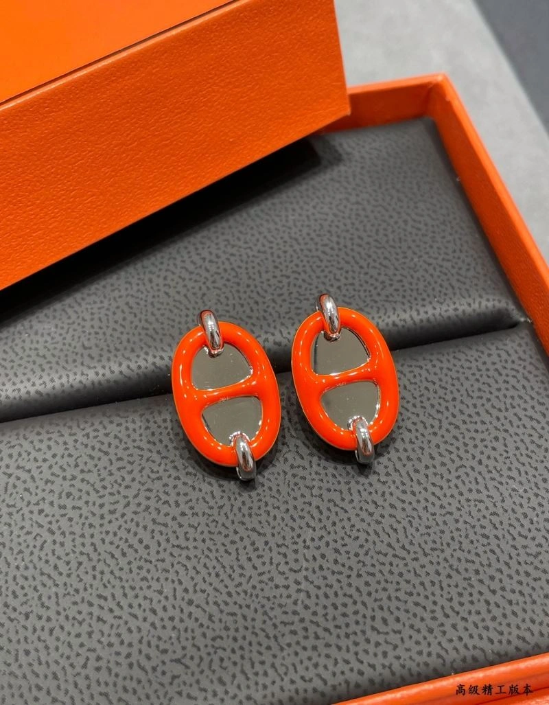 Hermes Earrings Bright 247178