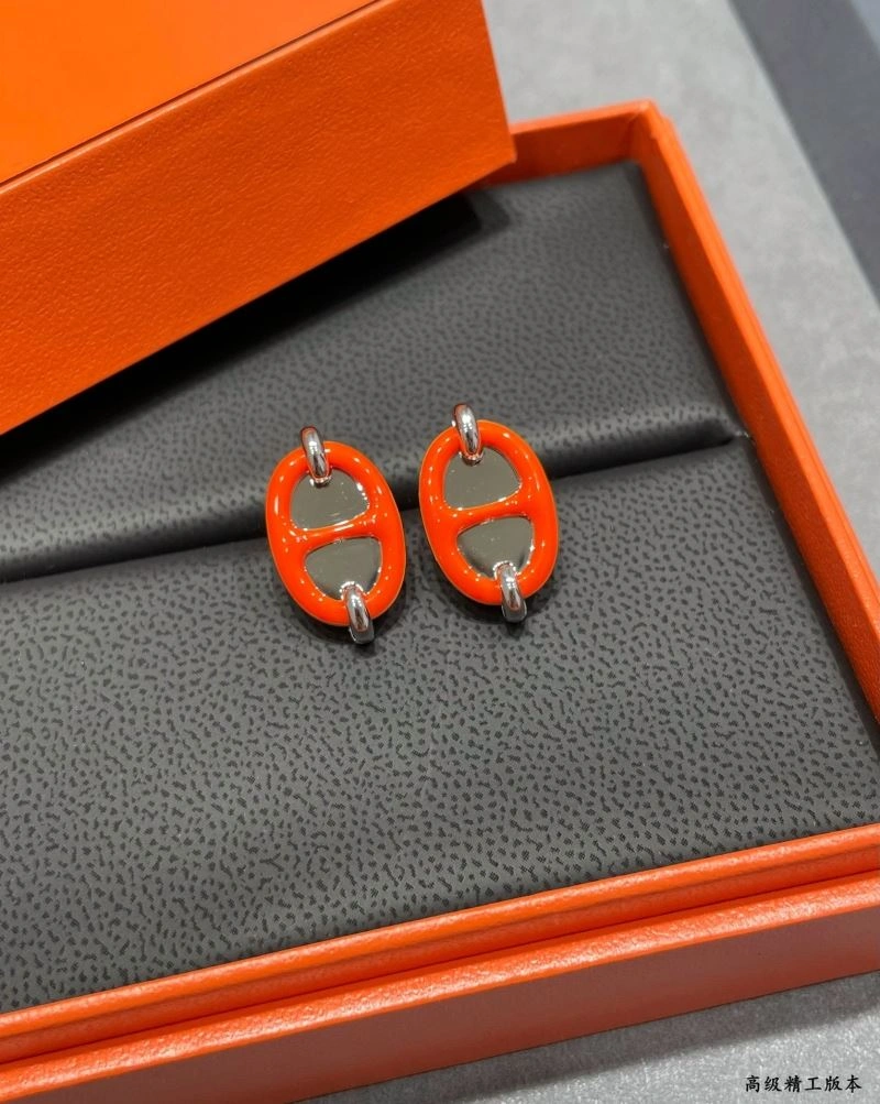 Hermes Earrings Bright 247178