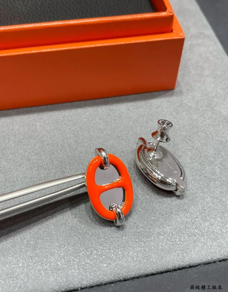 Hermes Earrings Bright 247178