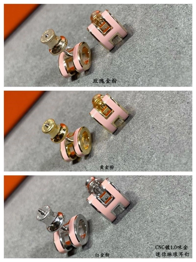 Hermes Earrings OdorResistant 247077