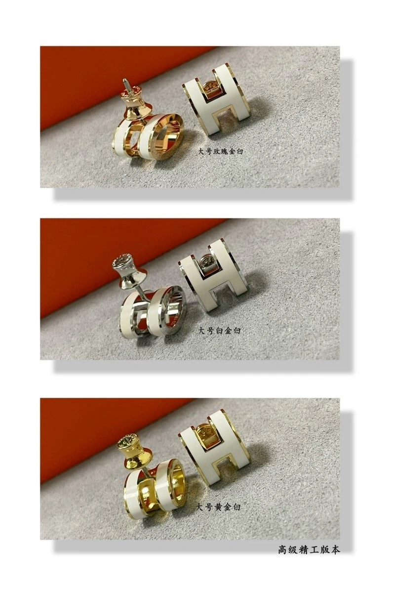 Compact Hermes Earrings 246843