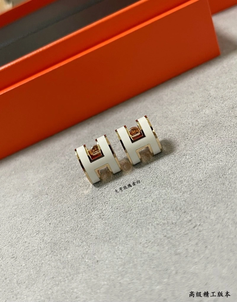 Compact Hermes Earrings 246843