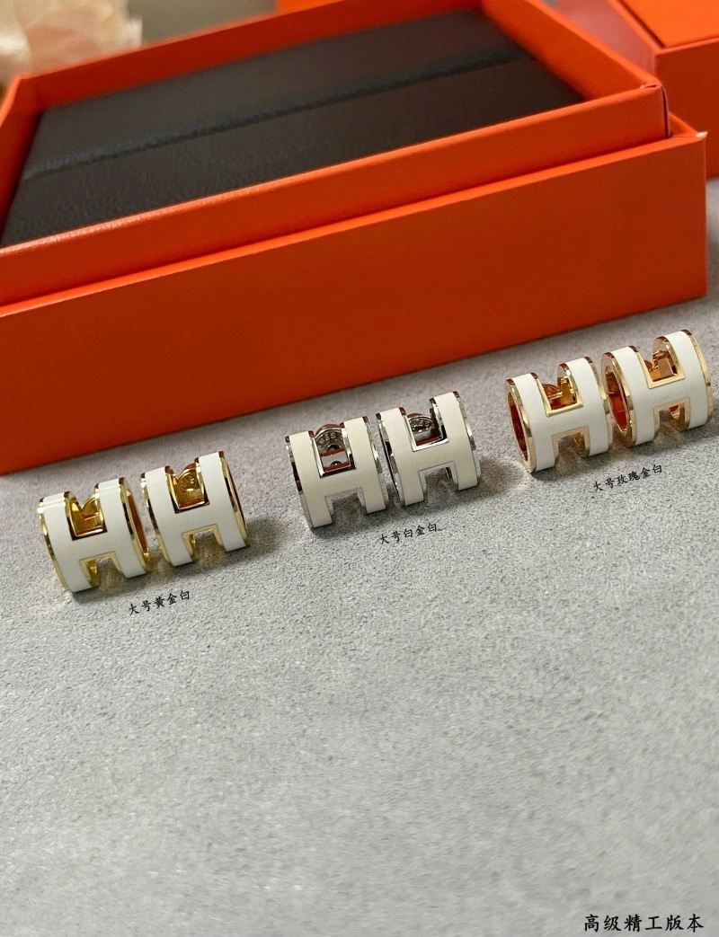 Compact Hermes Earrings 246843
