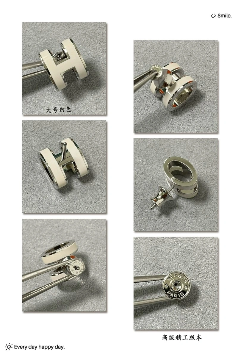 Compact Hermes Earrings 246843