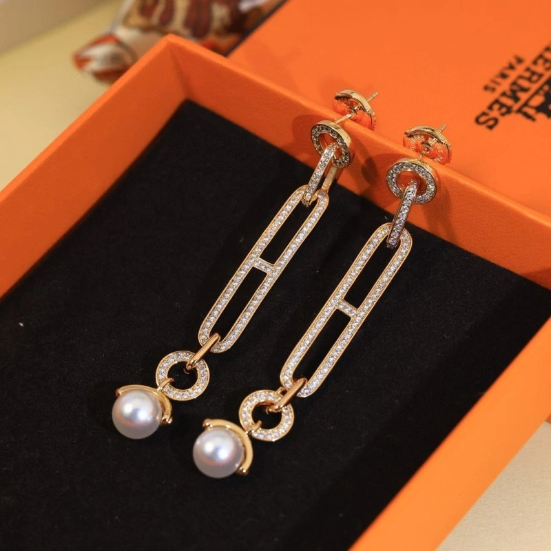 Hermes Earrings Flexible 246808