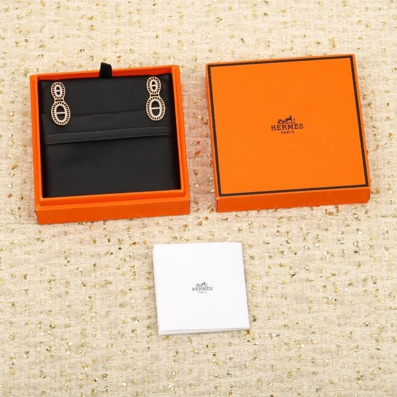 Hermes Earrings Bright 246796