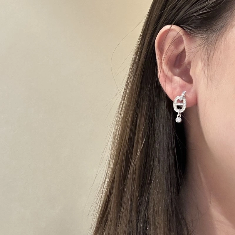 Hermes Earrings Snug 246791