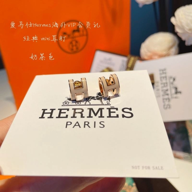 Hermes Earrings OdorResistant 262776
