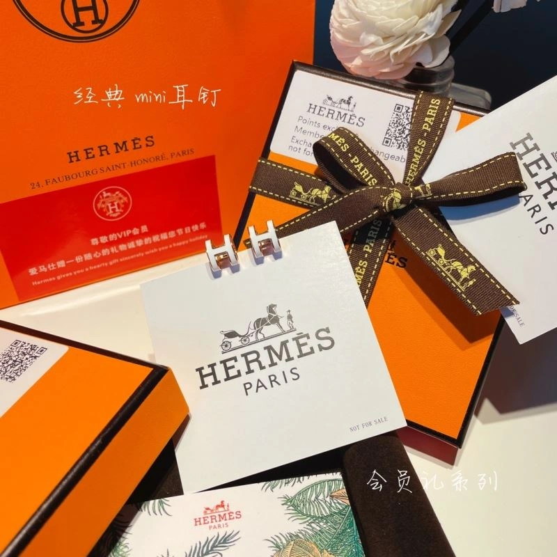 Hermes Earrings SunProtective 262765