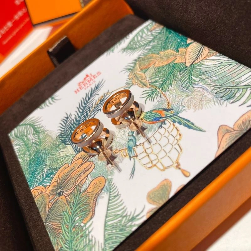 Hermes Earrings SunProtective 262765