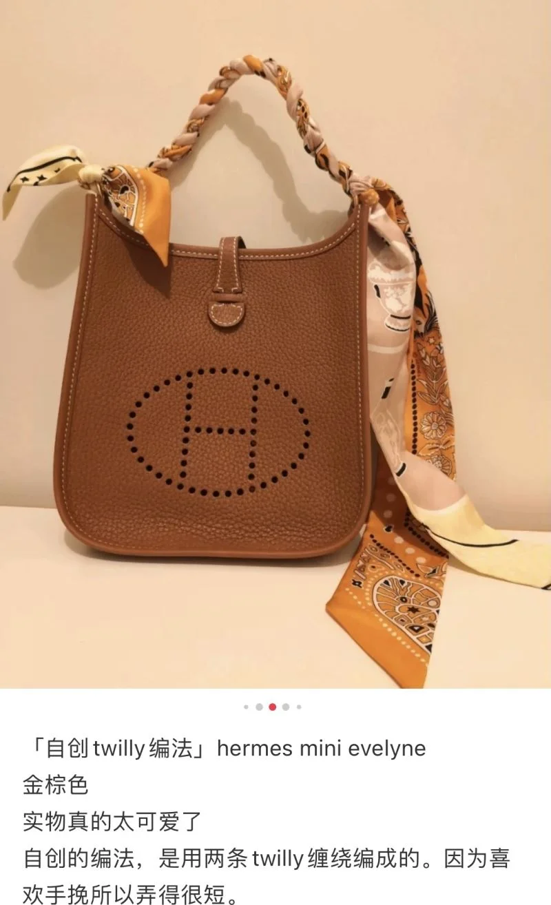 Hermes Evelyn Bags Packable 48261