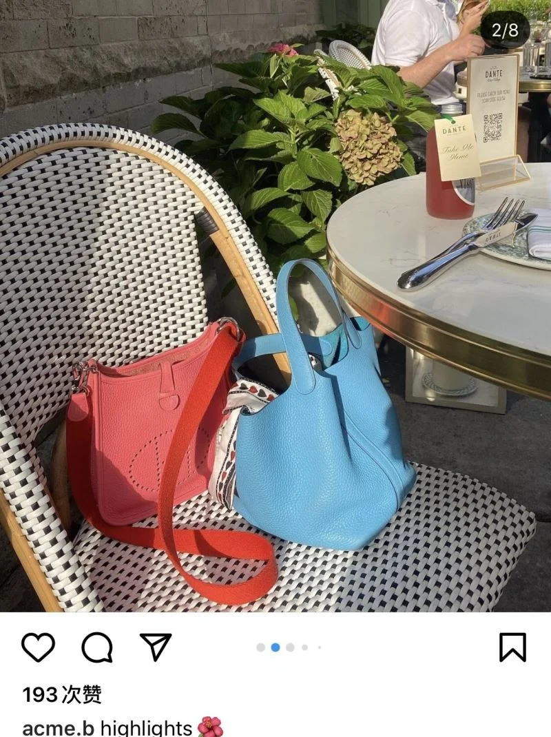 Bright Hermes Evelyn Bags 48266