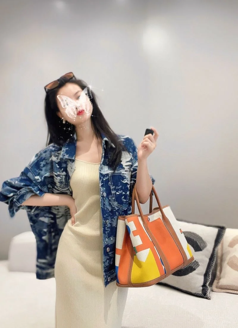 Breathable Hermes Garden Party Bags 48891