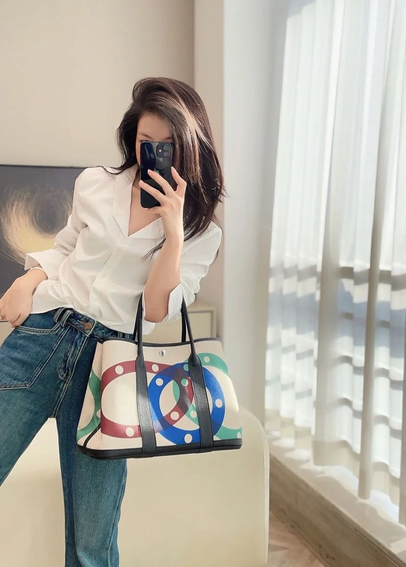Cozy Hermes Garden Party Bags 48878