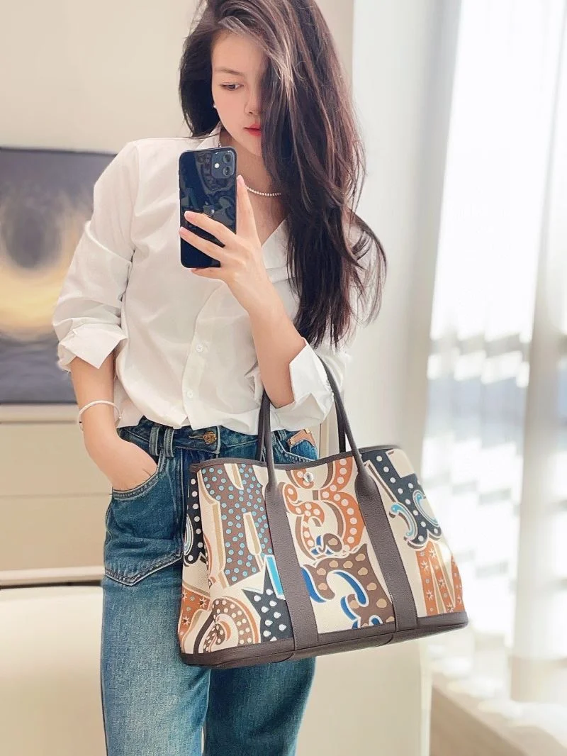 SmoothTexture Hermes Garden Party Bags 48847