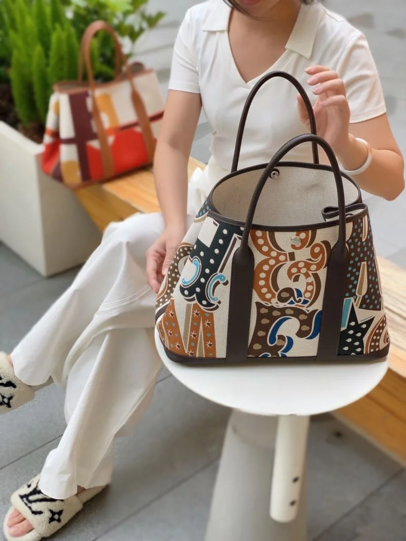 SmoothTexture Hermes Garden Party Bags 48847