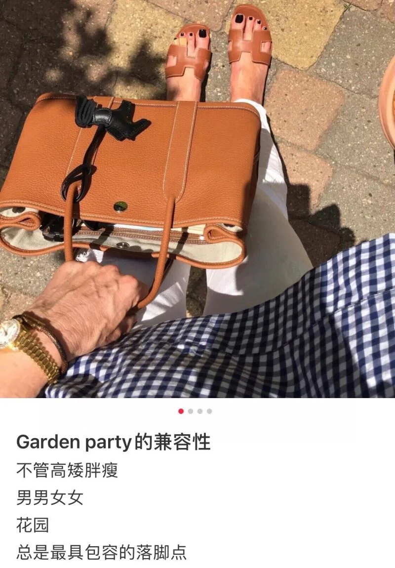 Hermes Garden Party Bags Unisex 48885