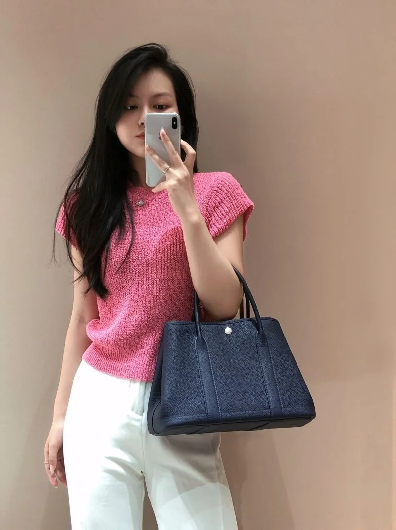Hermes Garden Party Bags Breathable 48831