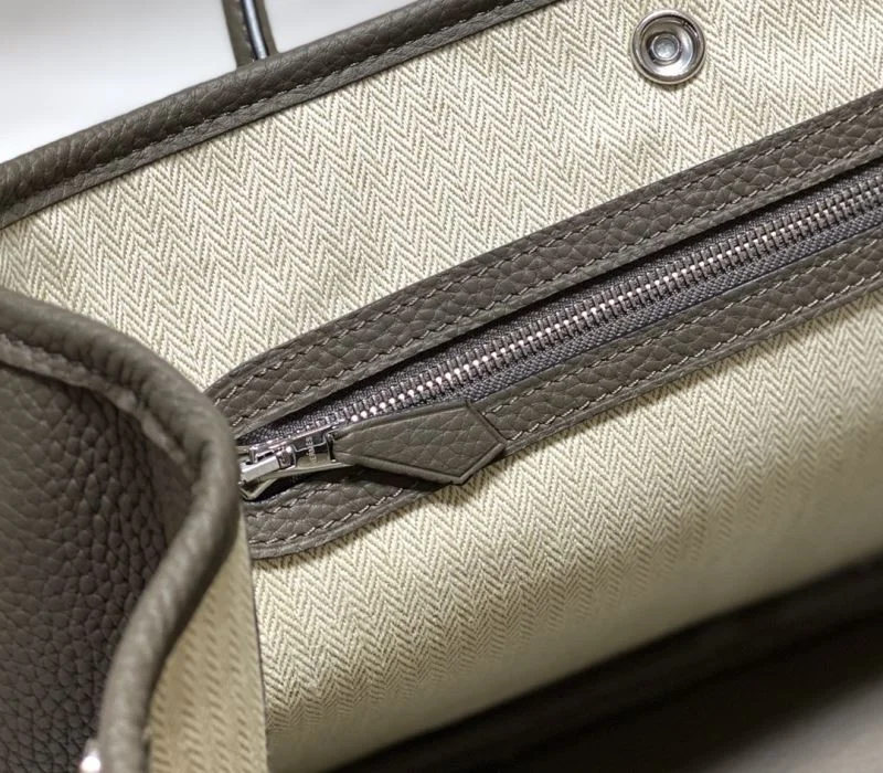 Hermes Garden Party Bags ZipUp 48863