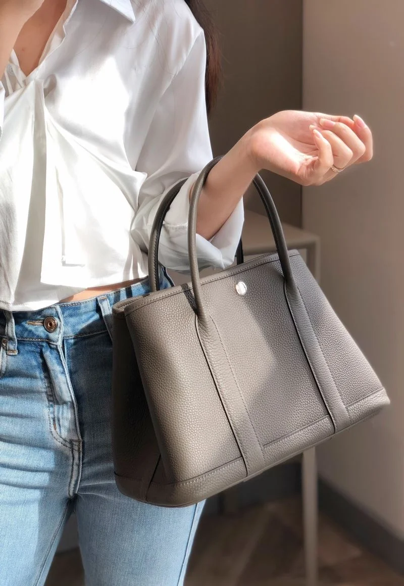 Hermes Garden Party Bags ZipUp 48863