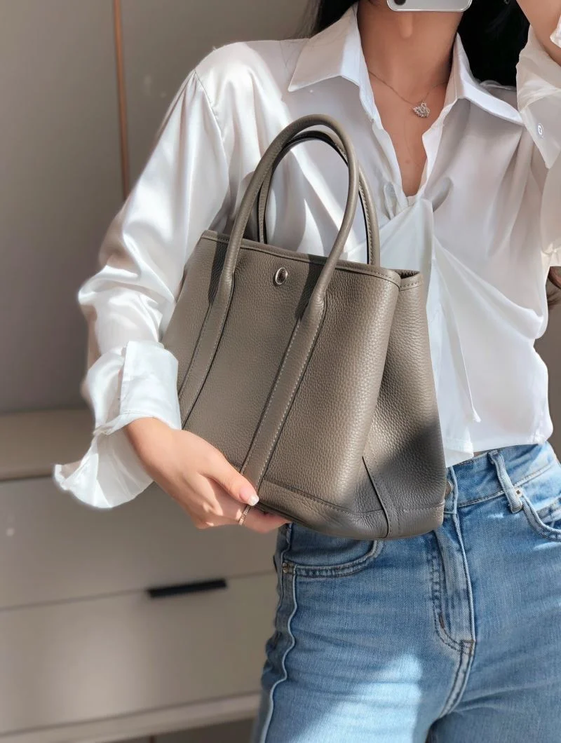 Hermes Garden Party Bags ZipUp 48863