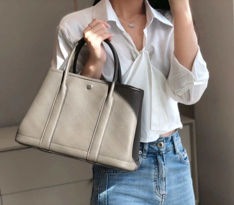 Hermes Garden Party Bags ZipUp 48863