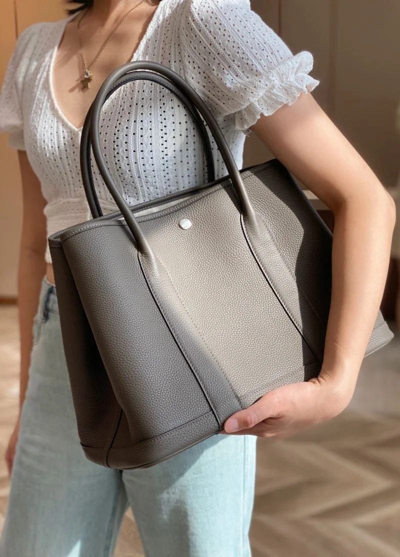 Hermes Garden Party Bags SmoothTexture 48828