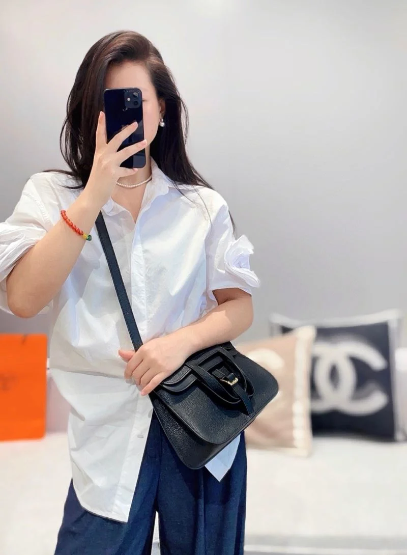 Minimalist Hermes Halzan Bags 48835
