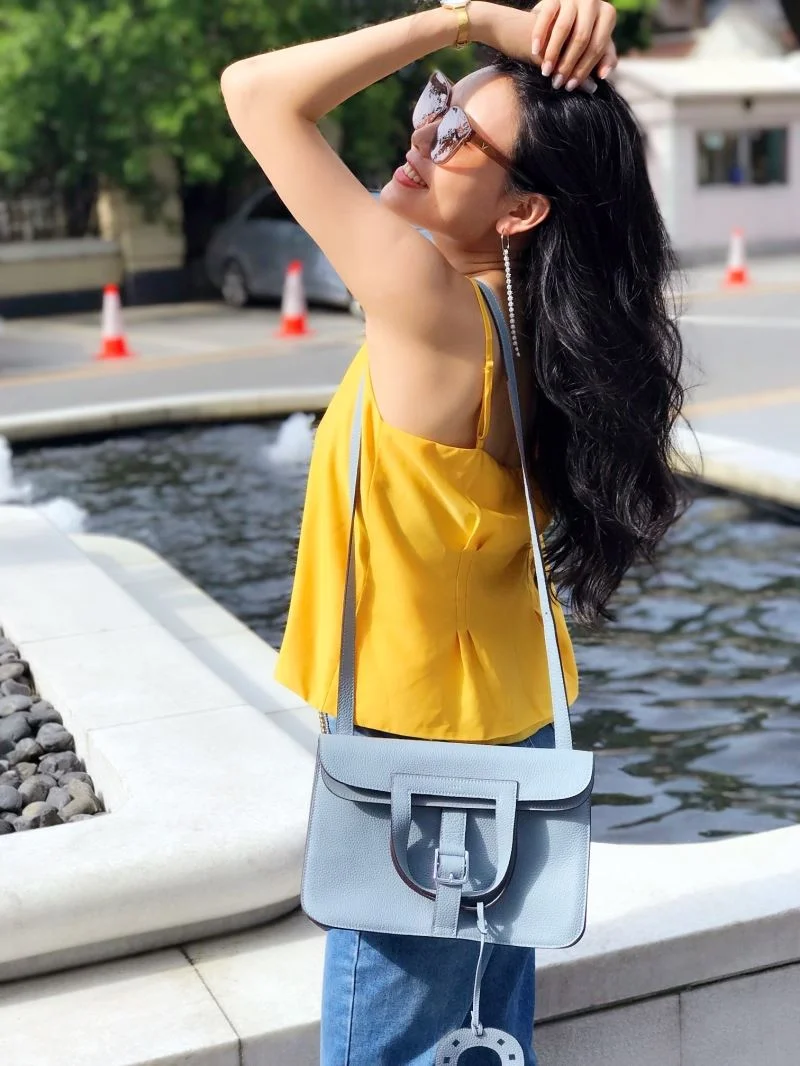 Hermes Halzan Bags Timeless 48195