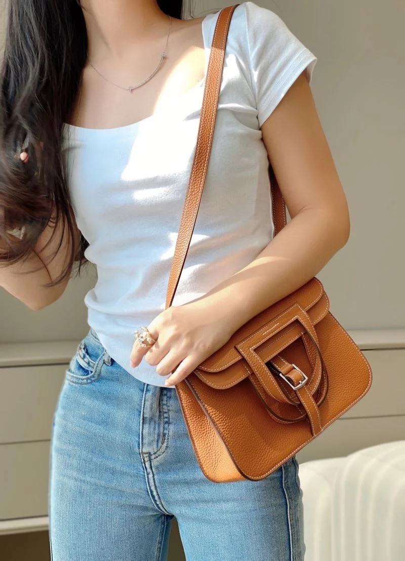 Hermes Halzan Bags Sleek 48215