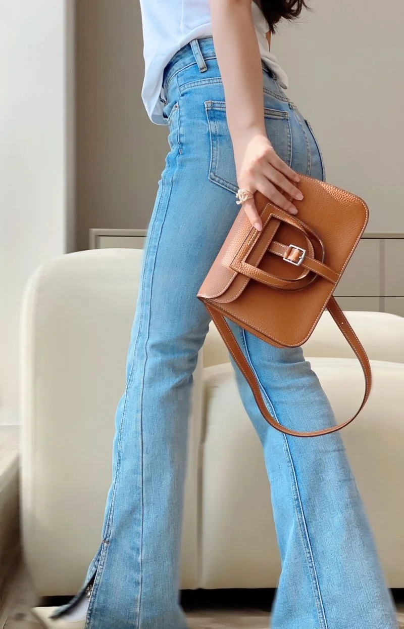 Hermes Halzan Bags Sleek 48215