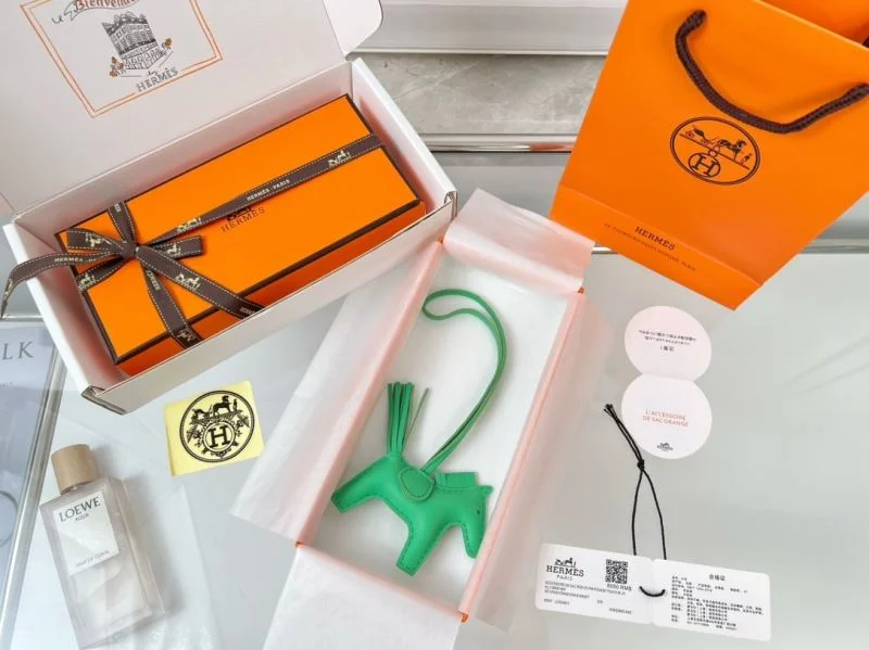WaterResistant Hermes Handmade Pendant 48095