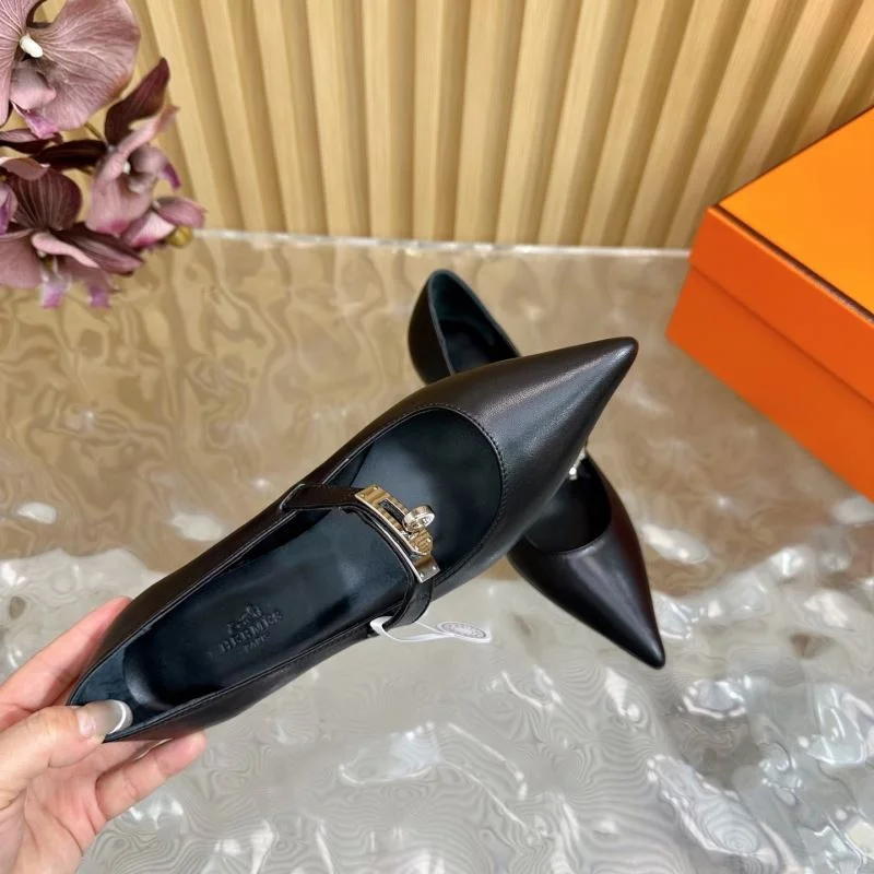 EyeCatching Hermes Heeled Shoes 27346