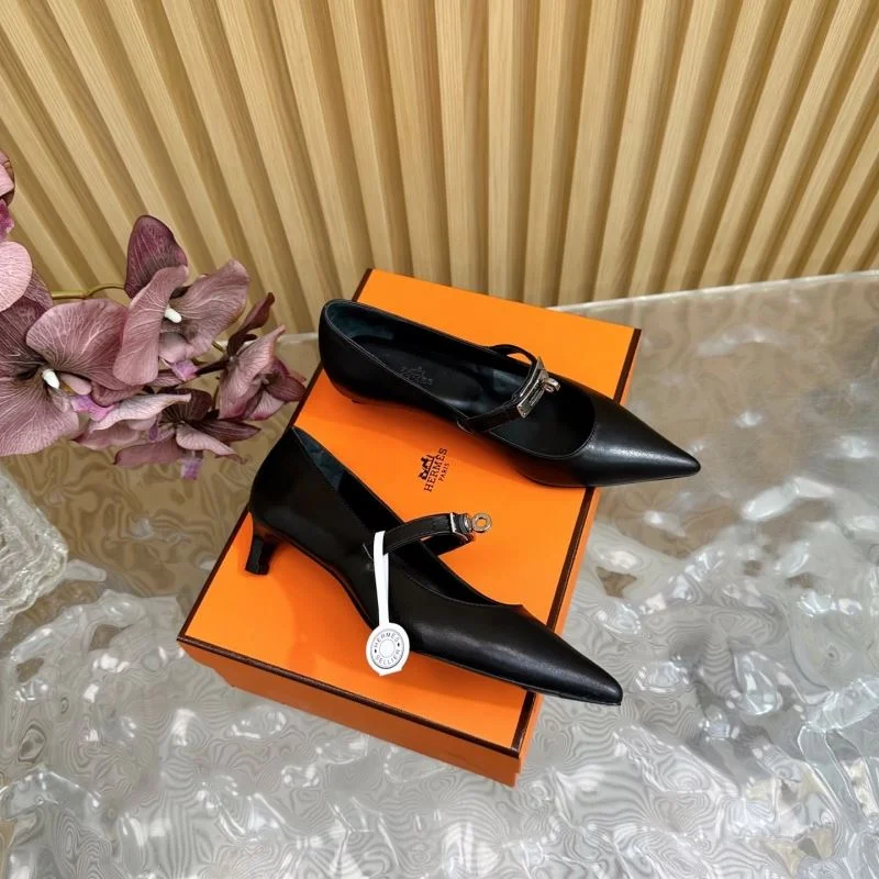 EyeCatching Hermes Heeled Shoes 27346