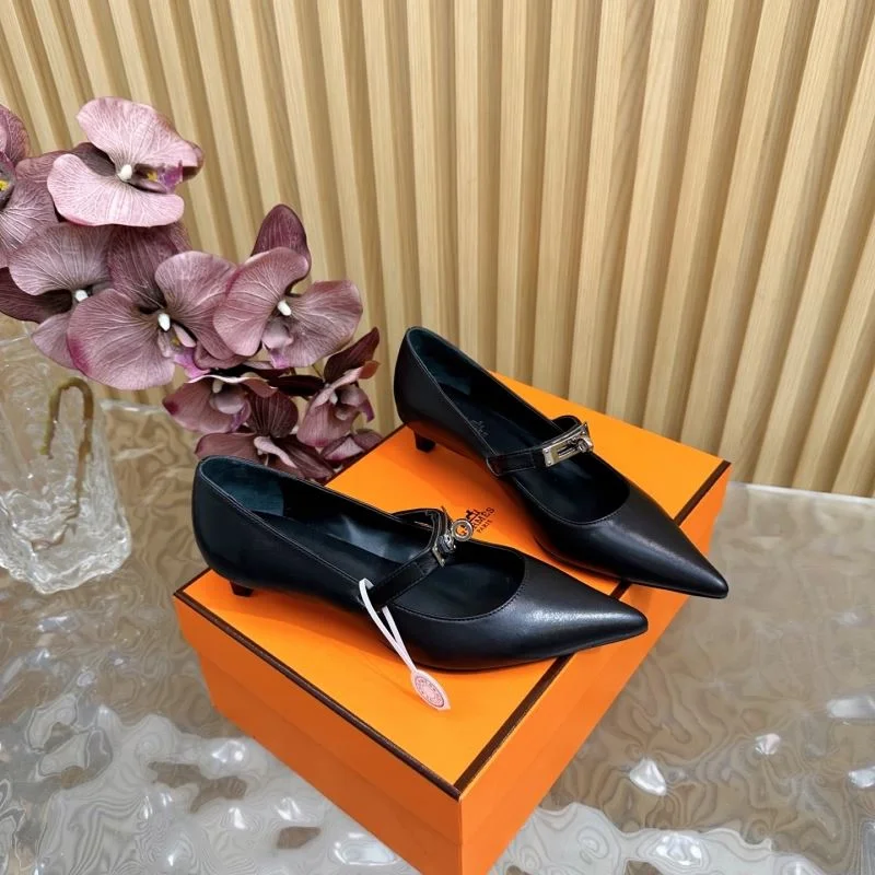 EyeCatching Hermes Heeled Shoes 27346