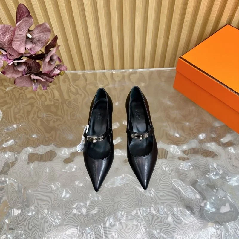 EyeCatching Hermes Heeled Shoes 27346