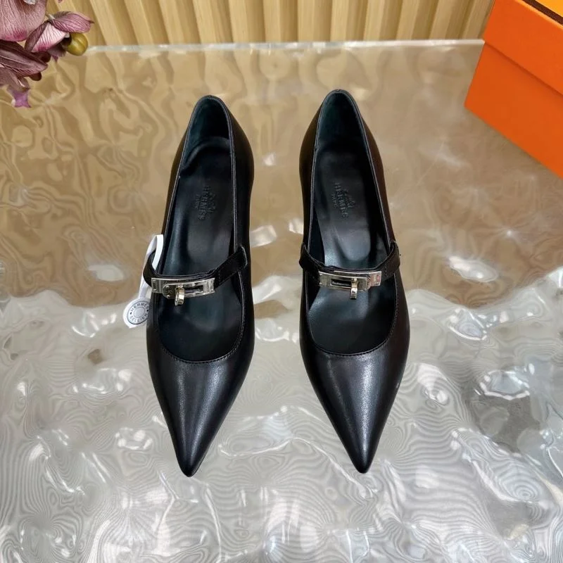 EyeCatching Hermes Heeled Shoes 27346