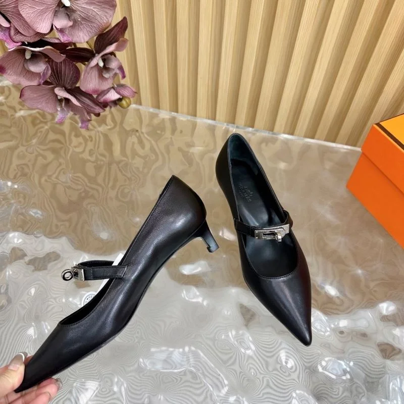 EyeCatching Hermes Heeled Shoes 27346