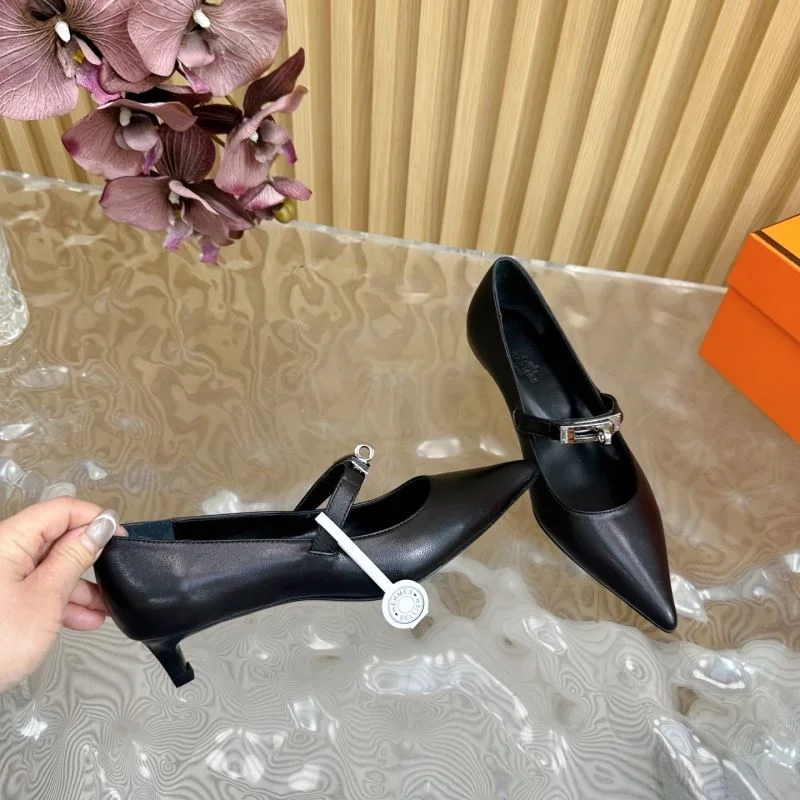 EyeCatching Hermes Heeled Shoes 27346