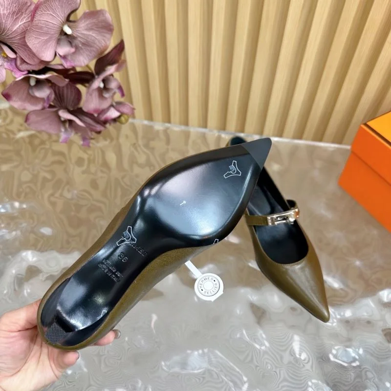 ZipUp Hermes Heeled Shoes 27347