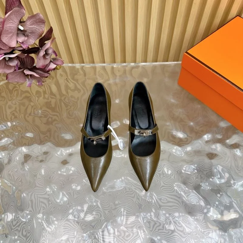 ZipUp Hermes Heeled Shoes 27347